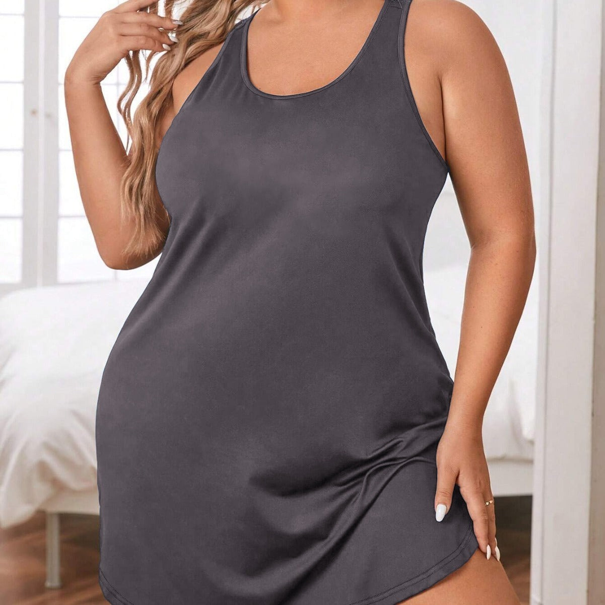 Women's Summer Thin Casual Loose Sleeveless Plus Size