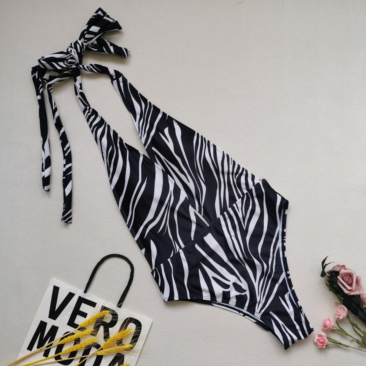 Plus Size Sexy One-Piece Bikini Swimsuit