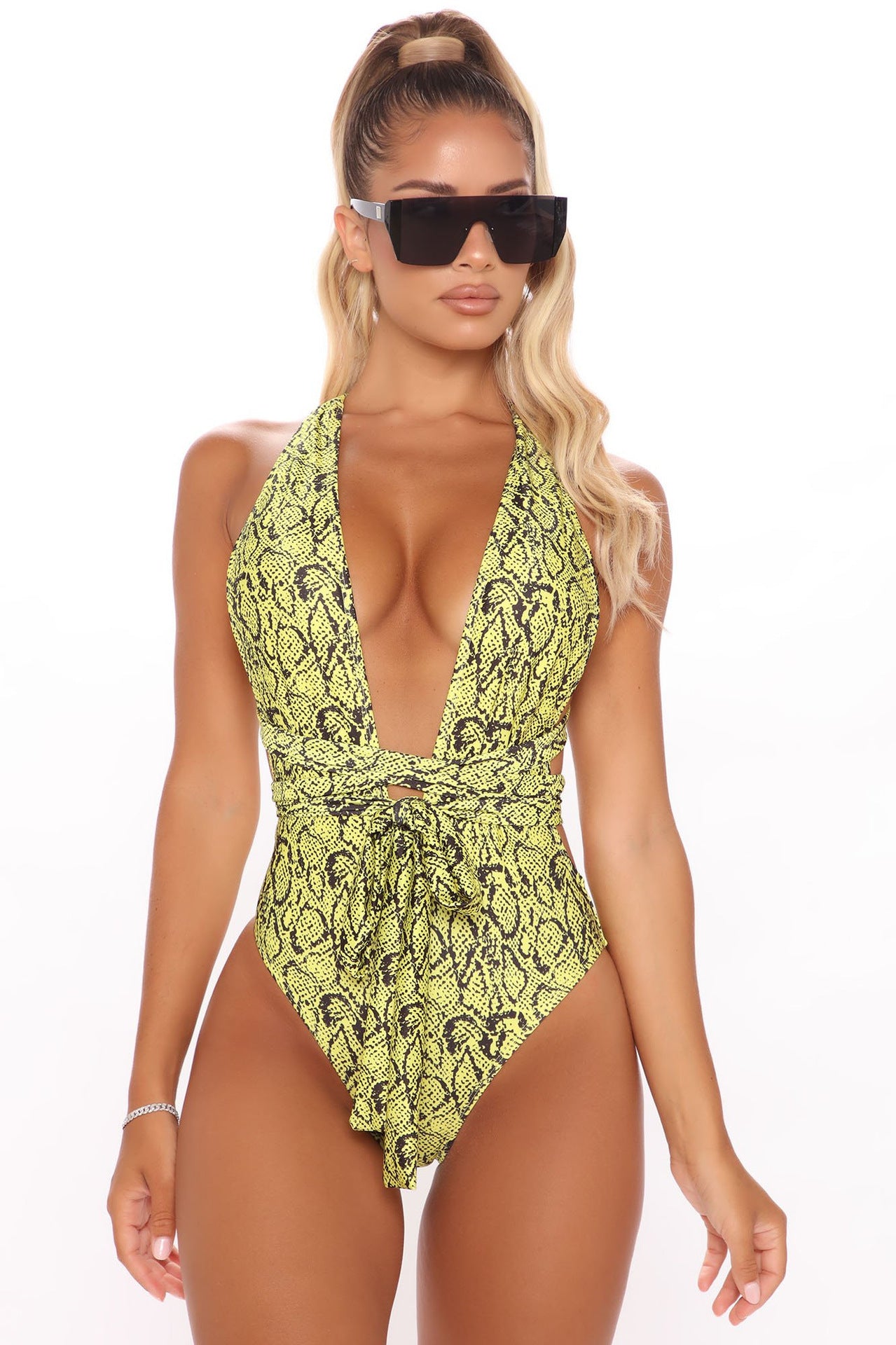 Plus Size Sexy One-Piece Bikini Swimsuit