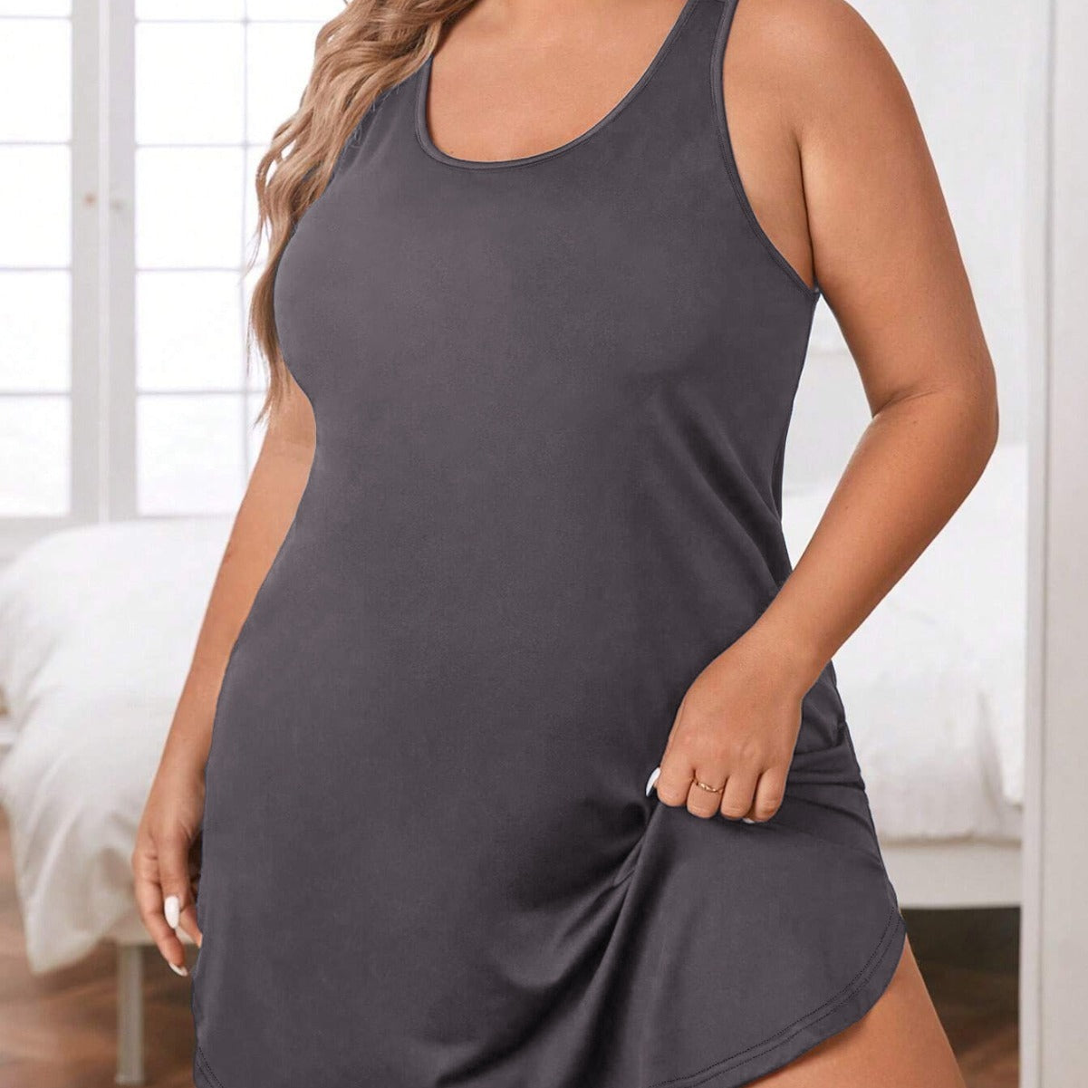 Women's Summer Thin Casual Loose Sleeveless Plus Size