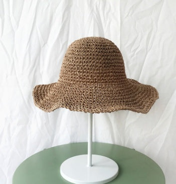Summer Outing Sunscreen Hat for Women Straw Hat Beach Hat