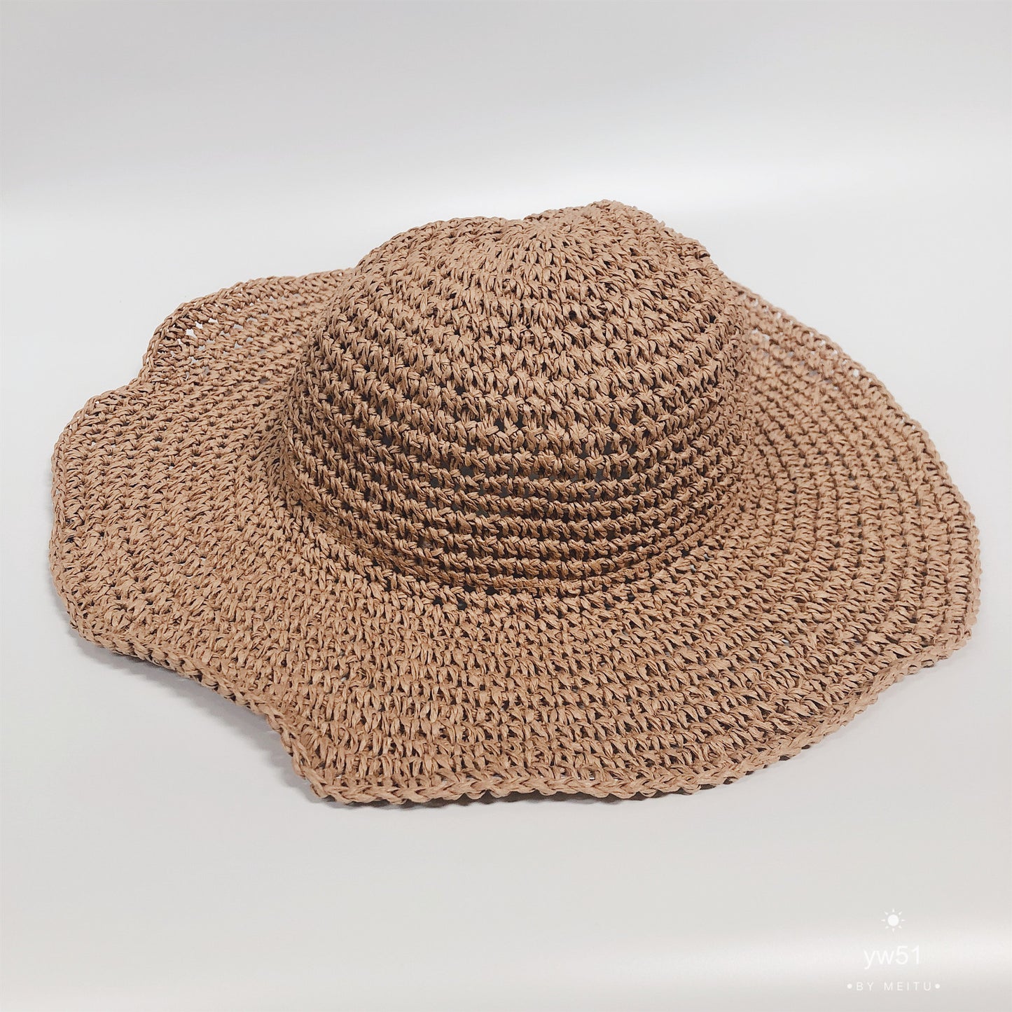 Summer Outing Sunscreen Hat for Women Straw Hat Beach Hat