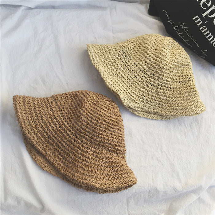 Summer Outing Sunscreen Hat for Women Straw Hat Beach Hat